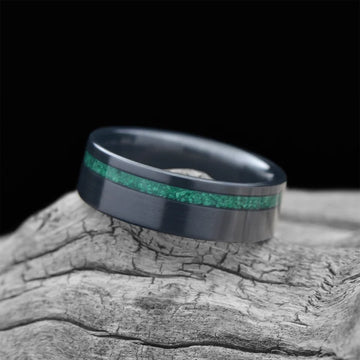 Jewellery Men's Zirconium Wedding Rings