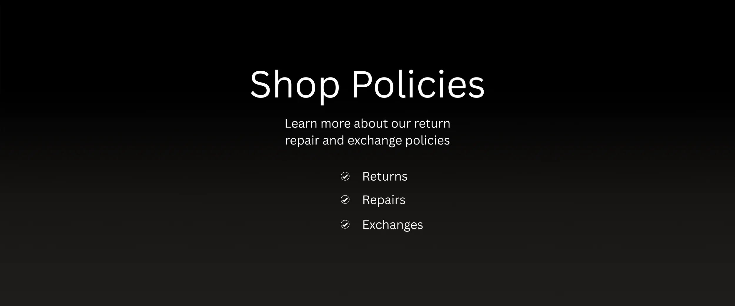 Review our clear and customer-friendly policies for returns, repairs, and exchanges. We’re here to make sure your ring is perfect and your experience is stress-free.