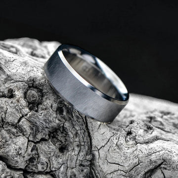 Titanium Ring | Bevel Profile | Men's & Woman's. – Sesto Synergy