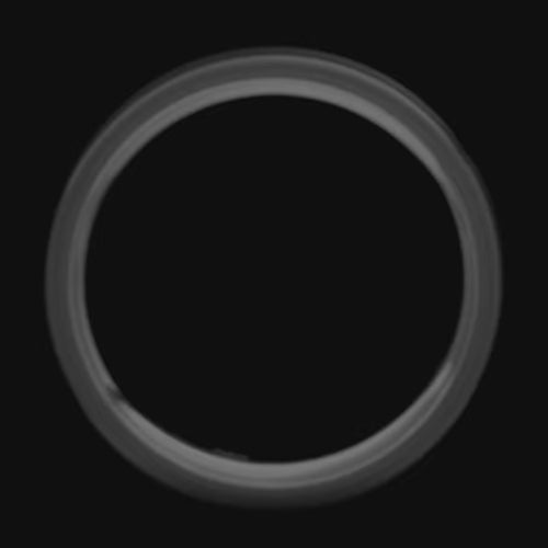 Mens 9mm aluminum wedding band with central zirconium inlay, polished step profile, unique design, free engraving option.