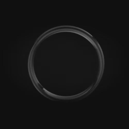 Black titanium wedding band with meteorite inlay, 5mm custom flat brushed ring, unique simple design, free engraving available.