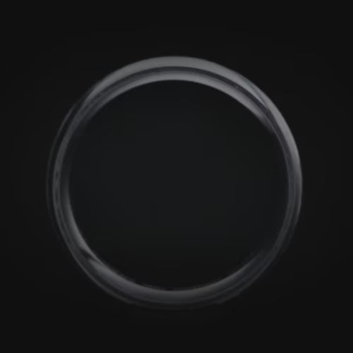 Black titanium ring with solid meteorite central inlay, 8mm mens wedding band, unique design, free engraving available.