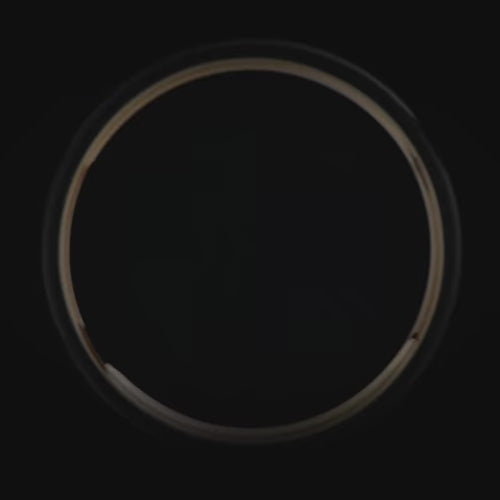 Black titanium wedding band with 10KY inlay, free engraving, 6mm mens wedding ring, brushed flat profile, custom mens ring.