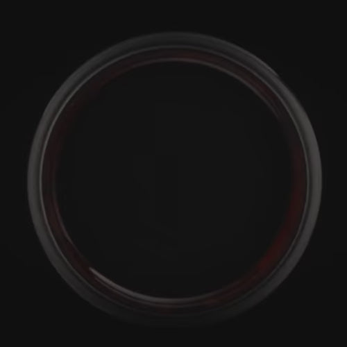 Titanium wedding band featuring crushed T-Rex bone and Western Maple Burl inlays, 6mm mens ring with unique custom design and free engraving.