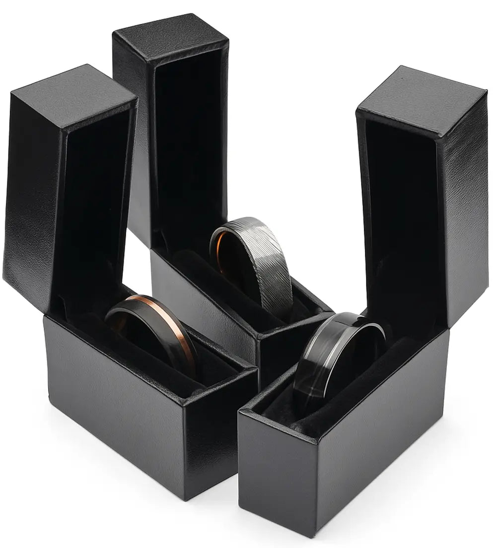 NEW~ Dark Brown JARED Jewelers Wedding RING Presentation
