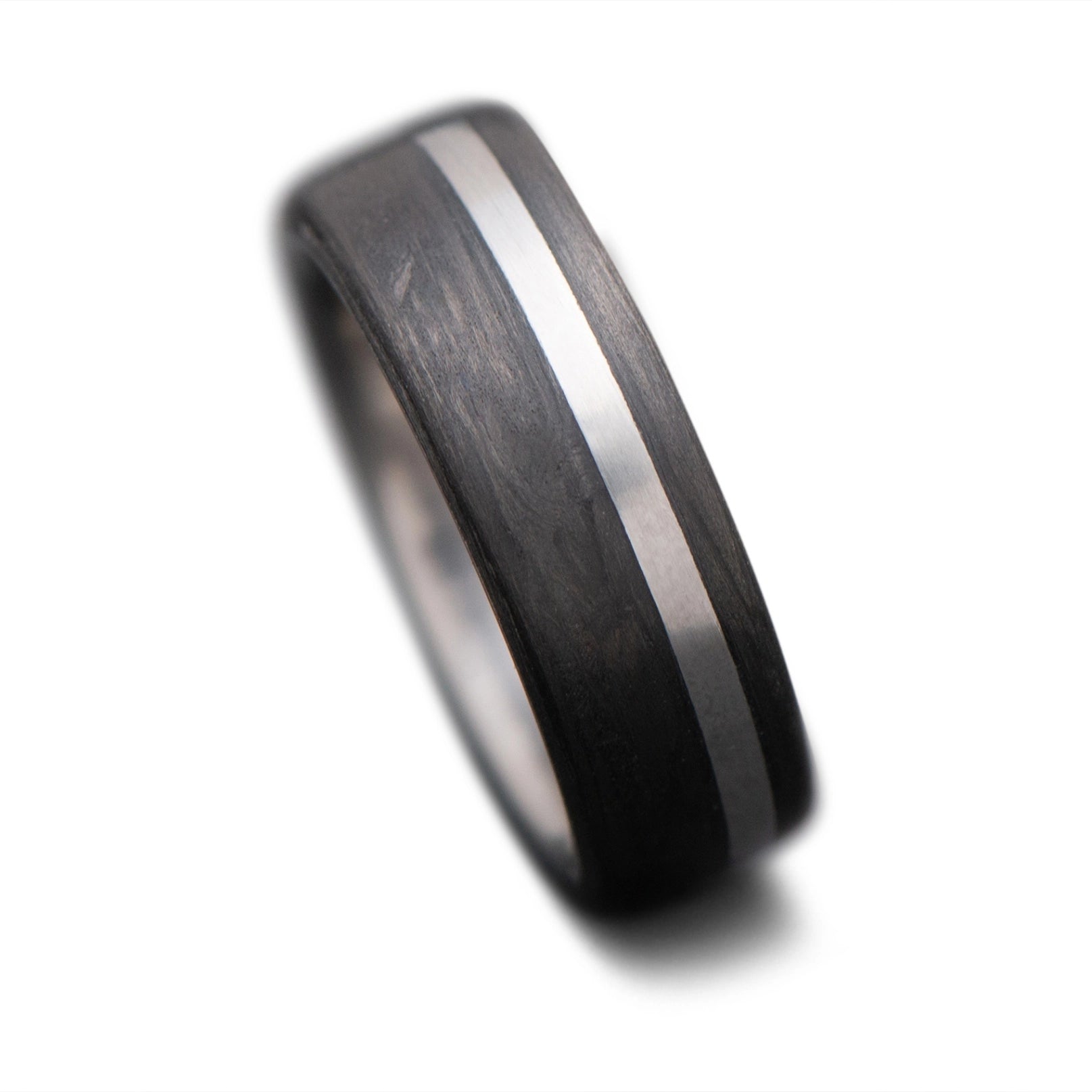 CarbonUni Core Ring with Titanium inlay and inner sleeve, 5mm -THE VERTEX