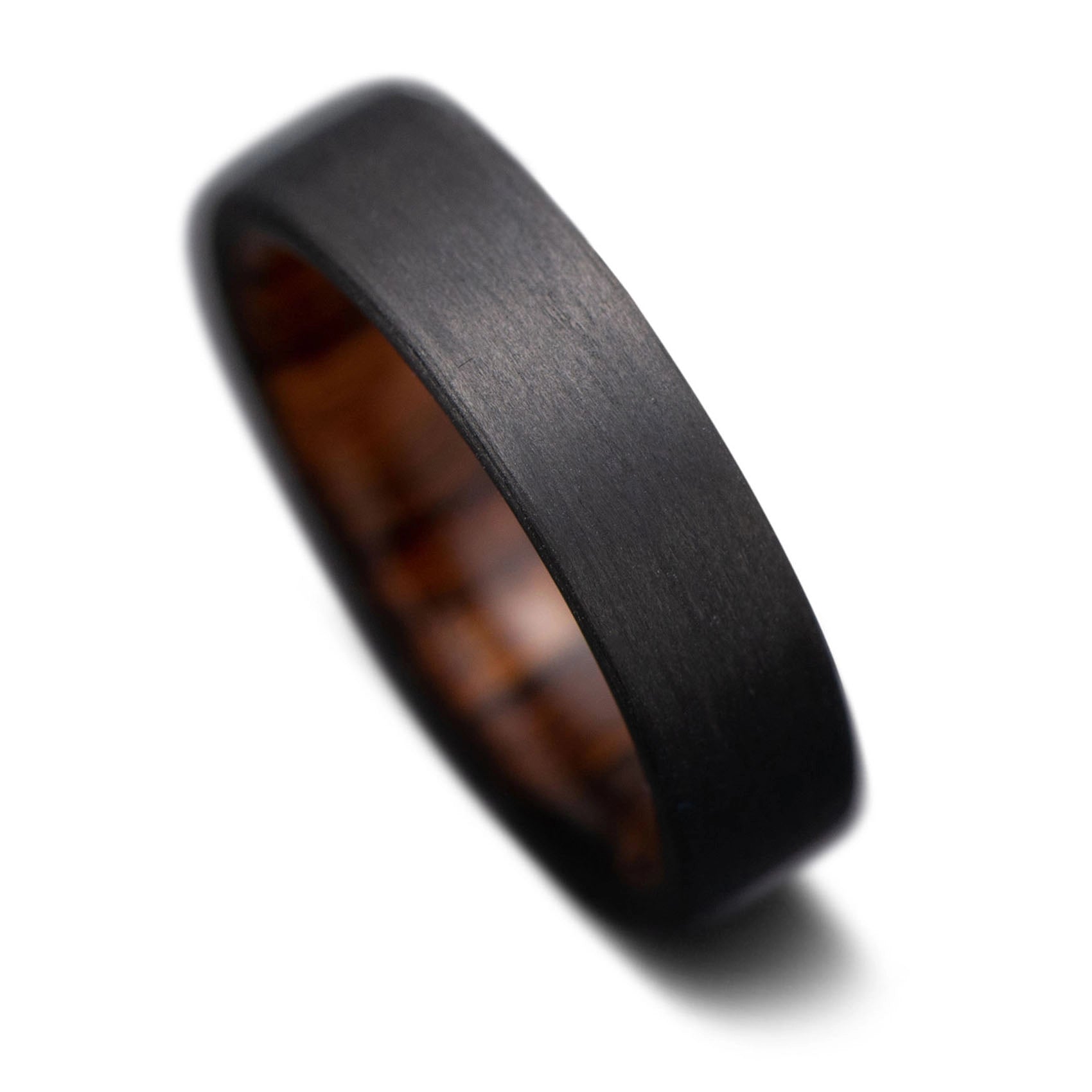  CarbonUni Core Ring with Zebrano inner sleeve, 5mm - THE QUANTUM